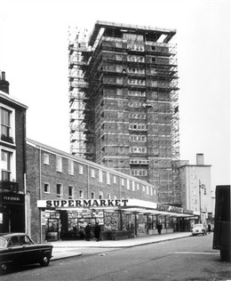 Photo:Church Street Supermarket, where Tesco now stands 1961