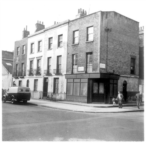Photo:View of Broadley Street at junction with Penfold Street 1961