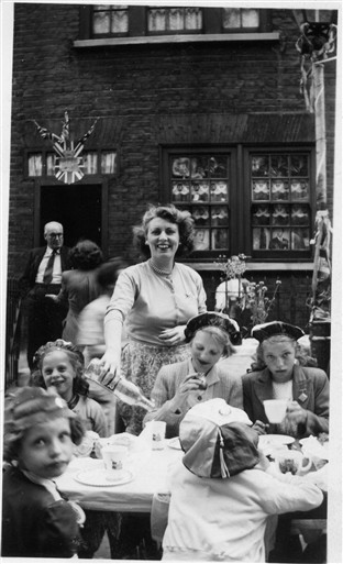 Photo: Illustrative image for the 'Ranston Street Coronation Street Party 1953' page